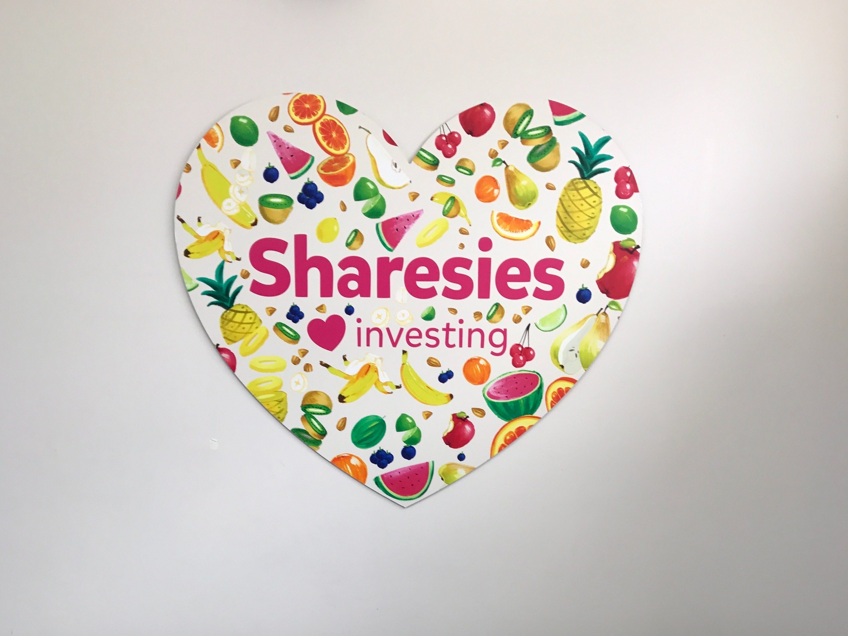 Before the swtich to the Sharesies pineapple, we were a big beautiful fruit salad!