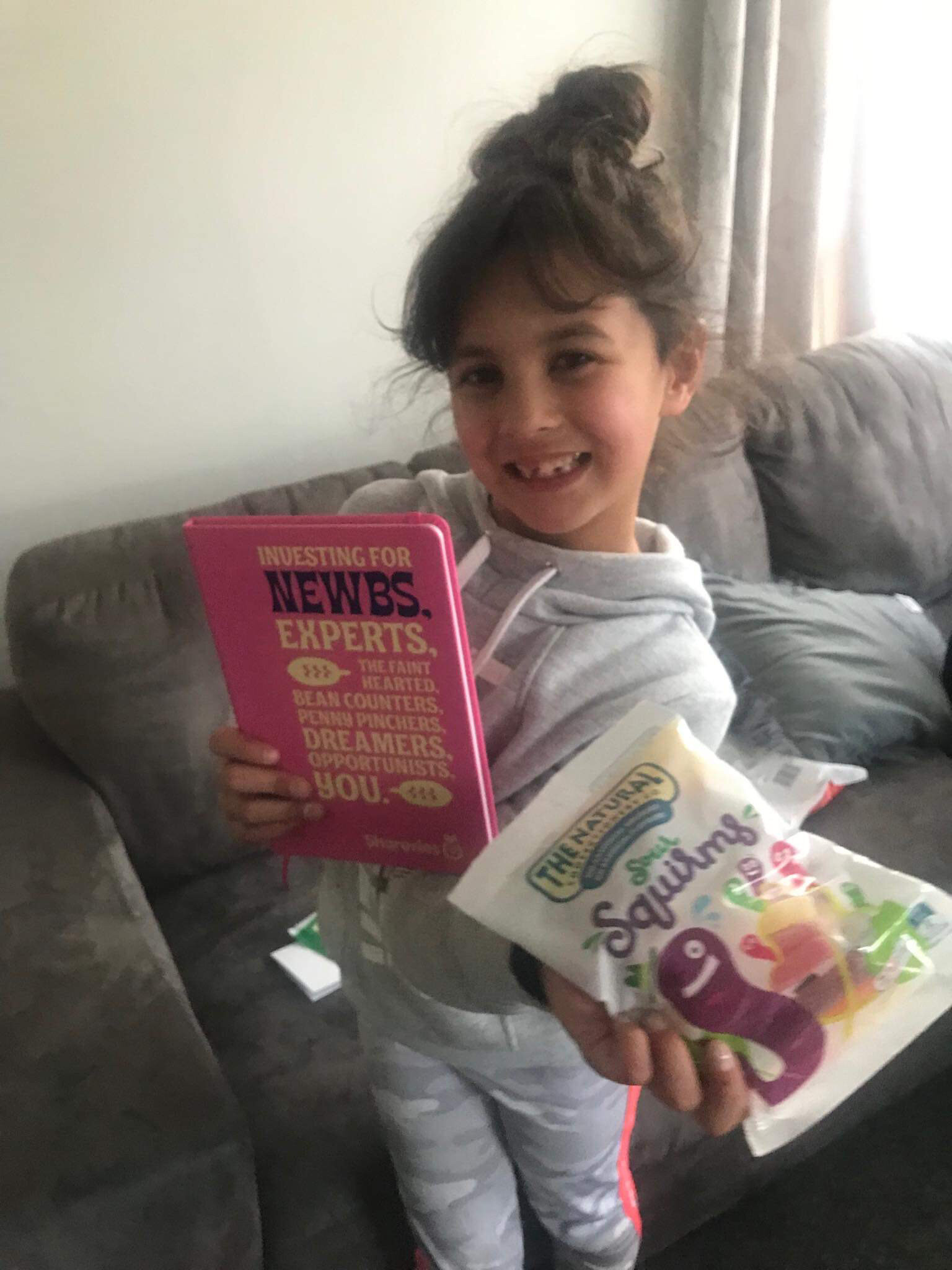 8-year-old Sharesies investor Madison!