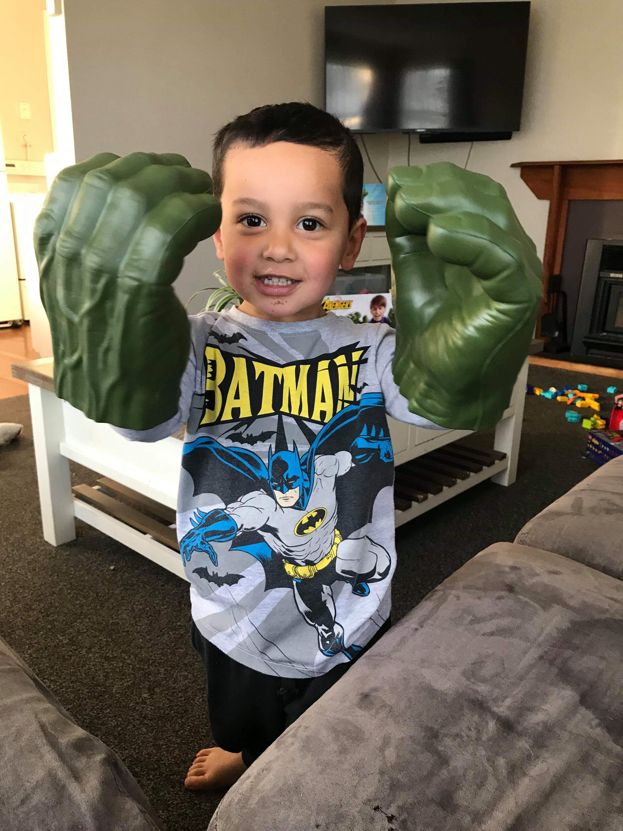 3-year-old Beau investing up a storm!